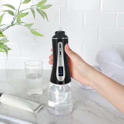 中国 防水歯350ml IPX7のためのOLEDの表示水再充電可能な口頭Irrigator 販売のため