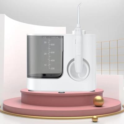 China Leakproof 1L Water Clean Oral Irrigator Flosser Ultrasonic Waterproof for sale