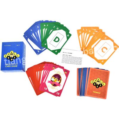 China Promotional Gift Custom Full Colors Printing Learning Memory Card Game Making for sale