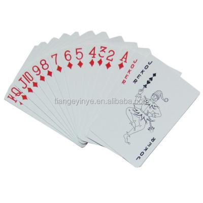 China Design Promotion Customized Playing Card With High Quality for sale