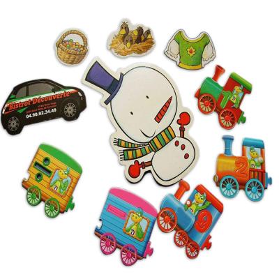 China Shape Customized Cute Magnetic 3D PVC Fridge Magnets For Fridge Souvenir for sale