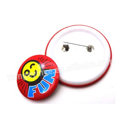 China Customized Logo Printing Pin Badges Nickel Free for sale