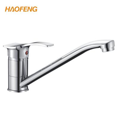 China Kitchen Thermostatic Classic Single Handle Mixer Taps High Quality Solid Brass Economic Kitchen Faucet for sale