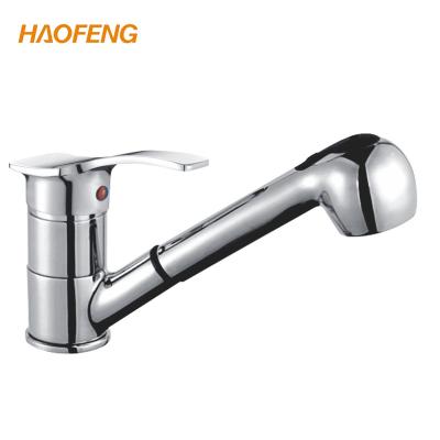 China Latest Water Saving Kitchen Mixer Tap Kitchen Faucets Thermostatic Hot Selling Solid Brass Pull-Out Type Solid Brass for sale