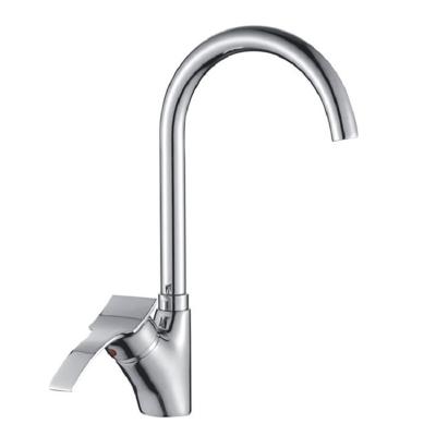 China Latest Sale Hot Single Handle Thermostatic Kitchen Mixer Taps High Quality Solid Brass Kitchen Faucet for sale