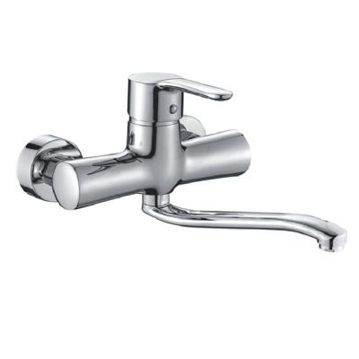 China Without Handle Single Sink Wall Mounted Kitchen Faucets Swivel Spout Swivel Bar Pull Out Kitchen Faucet for sale