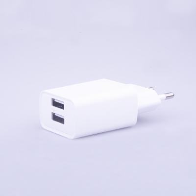 China High Quality Mobile Phone Dual USB2.0 Mobile Phone Usb Travel Charger Adapter For Phone for sale