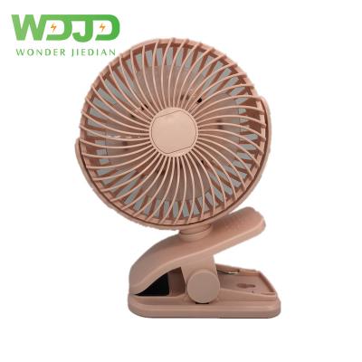 China Long Battery Life Long Battery Desk Clip Fan with 360 Degree Rotation for Camping Stroller Use Clip Fan for sale