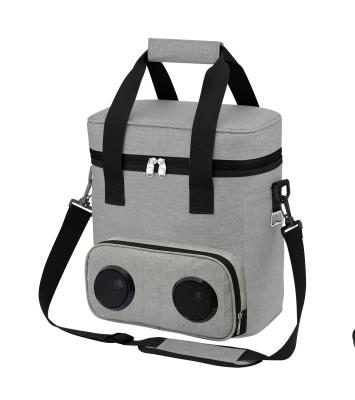 China Waterproof BT Speaker Insulated Cooler Bag Portable Wireless Outdoor Bag for sale