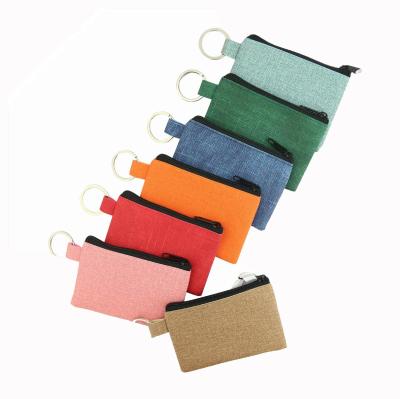 China New Small Key Wallets Price Cheap Price PU Material PU Key Wallets,Promotional Gift Bag,Colorful Coin Purse for sale