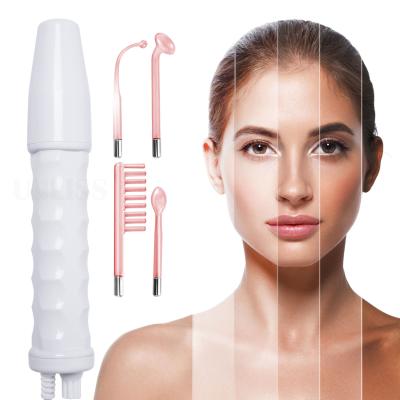 China Wrinkle Remover Professional Grade D'arsonval Portable High Frequency Facial Device for sale