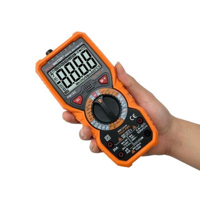 China PM18 Genuine RMS Multimeter 6000 Counts Range Current Digital Multimetro Amp Ohm Auto Voltmeter PM18C for sale