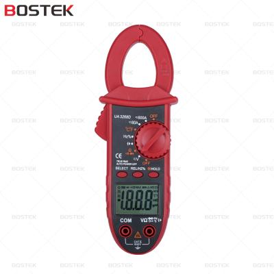 China BOSTEK Digital Clamp Meter 4000 Counts Multimeter Car Repair Clamp Meter UA3268D for sale