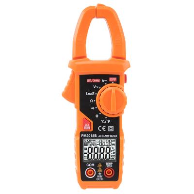 China Dual T-RMS BOSTEK PM2018A/PM2018B Display Clamp Meter 6000 Counts AC DC Digital Clamp Multimeter Resistance Meter With Backlight for sale