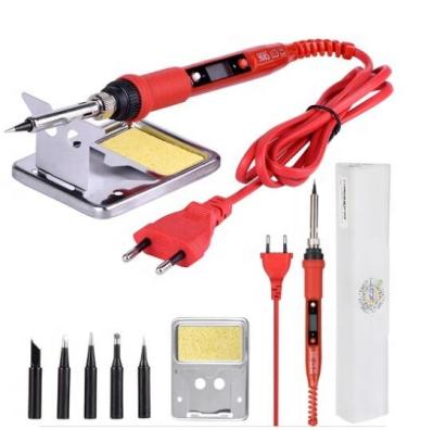 China BOSTEK 908S 80W Adjustable Temperature Electric Soldering Iron Kit LCD Digital Display Soldering Iron for sale