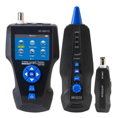 China High Precision NF-8601S RJ11 RJ45 BNC Wire Tracker Toner Plant TDR Length Cable Tester for sale