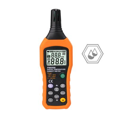 China High Quality MS6508 Thermometer Hygrometer Meter -20C~60C Digital Thermometer and Humidity Meter 184mm*60mm*29mm for sale