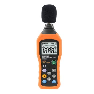 China BOSTEK PM6708 Digital Automatic Manual Sound Level Meter Range High Quality Sound Level Meter with Measuring Range 30~130dba 184 x 60 x 29 mm for sale