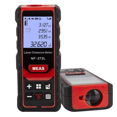 China Distance /Area /Volume Measuring NF-272L Mini Handheld Laser Rangefinder 60m 80m 100m Laser Distance Meter for Distance Volume Area Measurement for sale