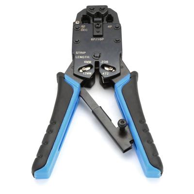 China 3 in 1 Crimping Tool Network Cable Crimper Cutter Modular Stripper Plier for sale