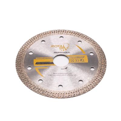 China ROYAL 5 Inch Hot Press Sintered 125 Mm 350Mm Diamantsageblatt 16-32mm Tile Marble Cutter Diamond Saw Blade for sale