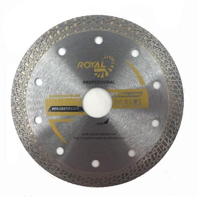 China ROYAL Hot Press Sintered Cut Marble Granite Diamond Saw Blade For Panel Saw 16-32mm for sale