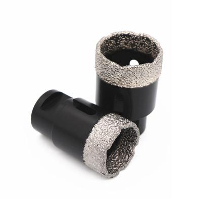 China Masonry Drilling M14 Tile Glass Vacuum Welded Hole Saw Diamond Core Glass Drill Bit For Angle Grinder for sale