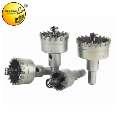 China Drilling Holes HSS Titanium Socket Hole Cutter Wood Drill Bits For Metal CTT Alloy Hole Saw for sale