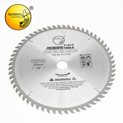 China Factory OEM WZ Material Cutting Tooth Tungsten Carbide Tilted CTT Wood Cutting Circular Saw Blade for sale