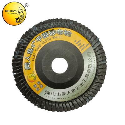 China Abrasive Cloth Material Flap Wheel Disc Cutting Thickened Calcined Polish Wheels Grinding Wheel for sale