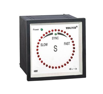 China 96*96mm Synchroscope meter with LED indicators WDG96-S for sale