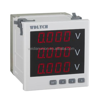 China WD-9U3 96mm Digital Display Smart Voltmeter WD-9U3 for sale