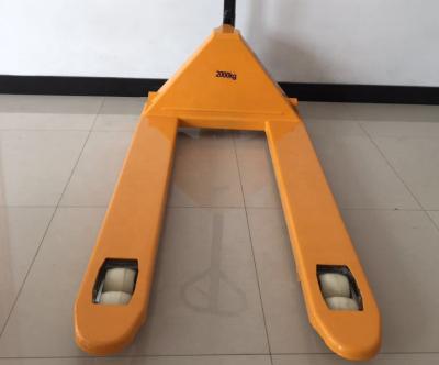 China tools manual oil drum lifter/hydraulic manual oil drum transporter pallet truck for sale