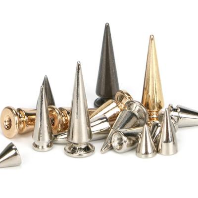 China Nickel-Free Decorative Tree Studs Rivets, Leather Bags Punk Rock Rivet Metal Spikes Bullet Garment  Gothic Button Alloy Rivets/ for sale