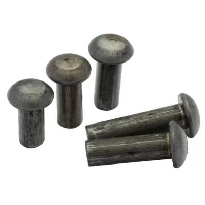 China Stainless steel Custom stainless steel aluminum, industrial Steel polished solid countersunk head handle knock Metric Flat Head Solid Rivets/ for sale