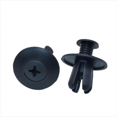 China Auto Parts Plastic Fastener chinese factory good price, PA66 PA67 10mm 14mm 32mm 64mm Nylon Plastic Clips Pipe Clamp Rivets Fasteners autoble rivets/ for sale