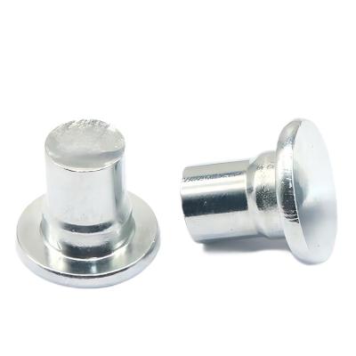 China Doors chinese factory good quality, Stainless Steel galvanized carbon steel flat head step solid rivets flat head Shoulder Rivets/ for sale