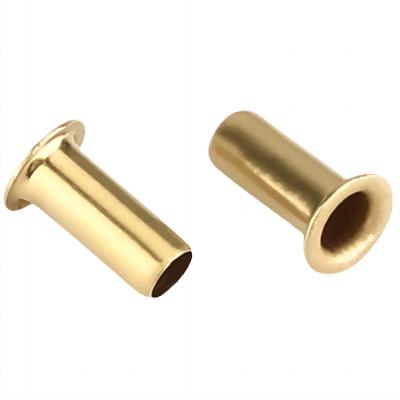 China Stainless steel factory M4 M6 M8, Stainless Steel carbon steel brass iron galvanized flat head hollow tubular rivets pan head hollow rivets/ for sale