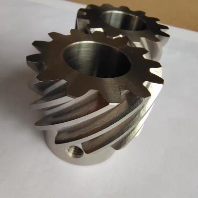 China Robot Helical Gear Circular Arc Gear Vermindering van geluidsvibratie voor algemene prestaties Te koop