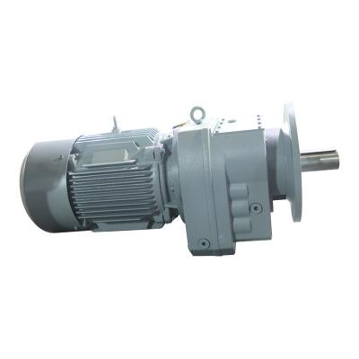 China RF Reducer Helical Reduction Gearbox Coaxial Output Horizontally Reducer for sale