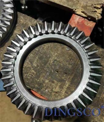 China Hypoid Gear Set Bevel Wheel And Pinion For Hollow Rotary Acuator Gearbox for sale