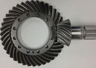 China Forged Hypoid Gear Alloy Steel Pinion Helical Tooth Mini Bevel Gear for sale