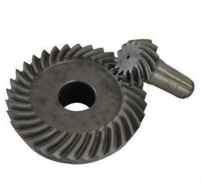 China Gleason Type Helical Gear Transmission with Crossed Axes in Mechanical Systems for sale