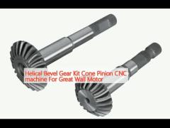 Helical Bevel Gear Kit Cone Pinion CNC machine For Great Wall Motor