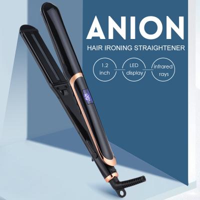 China ABC+ China Factory Direct Sale Ceramic Rebounding Flat Iron 1 Hair Flat Iron Creams Straightener 3/4 Inch Hair Salon Equipment Tools for sale