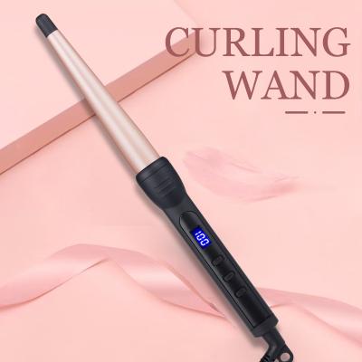 China Professional Auto Salon Tools Iron ABS+Aluminum Cone Hair Curler Curling Hair Styler Hair Restoration for sale