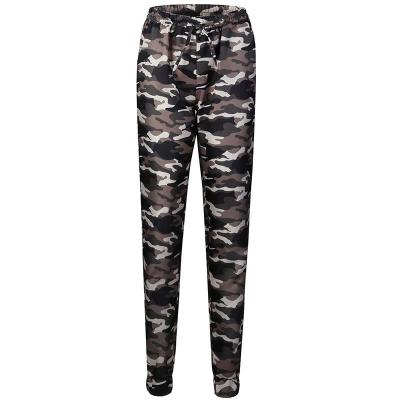 China 2022 Camouflage Anti-wrinkle OEM/ODM European and American Summer Ankle Banded Harem Pants Women's Trousers Amazon Pants Casual Stain For Women for sale