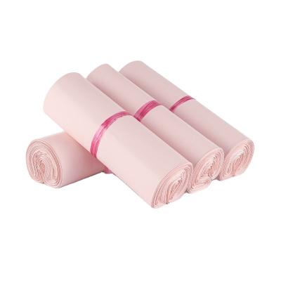 China Matte Mail Bags Printed Poly Package Mailing Mailing Packaging Envelopes Pink Self Seal Messenger Storage Bags Clothes Poly Mailer for sale