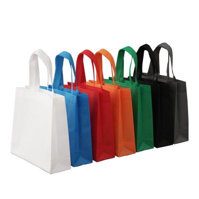 China Eco Friendly Custom Recyclable Recycle Promotion Colors Cheap Nonwoven Reuseable Wholesale Shopping Bag Bags With Printed Logo for sale