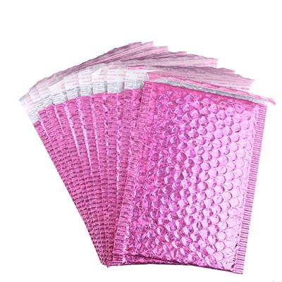 China Good Selling Padded Envelopes Recyclable Lace Aluminized Thick Waterproof Film Bubble Mailers for sale